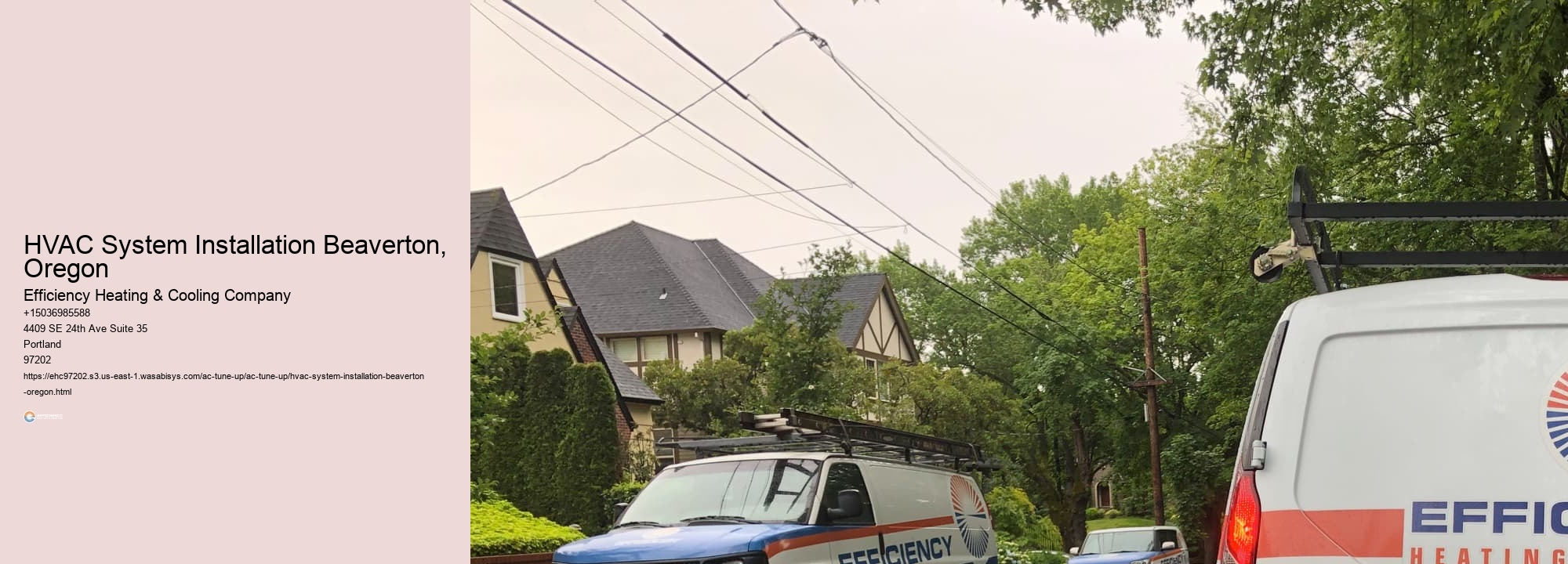 HVAC System Installation Beaverton, Oregon