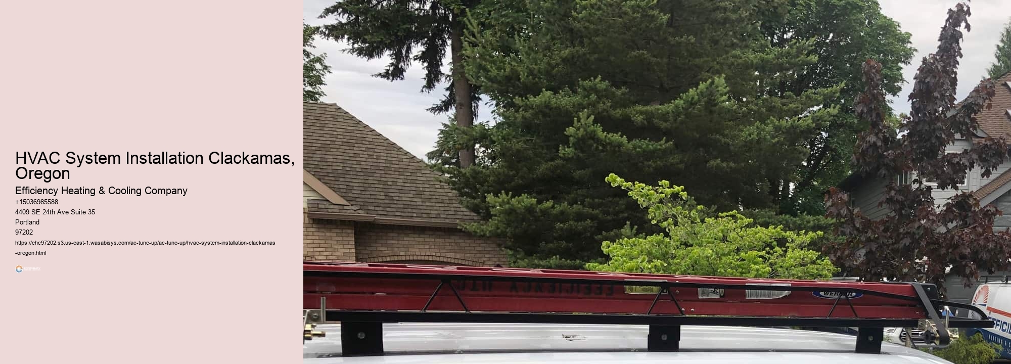 HVAC System Installation Clackamas, Oregon