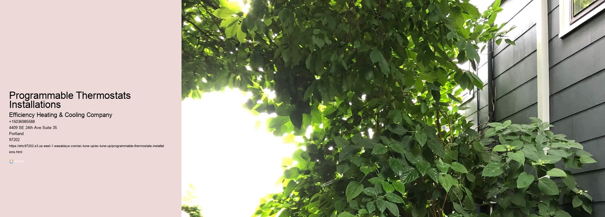 Programmable Thermostats Installations