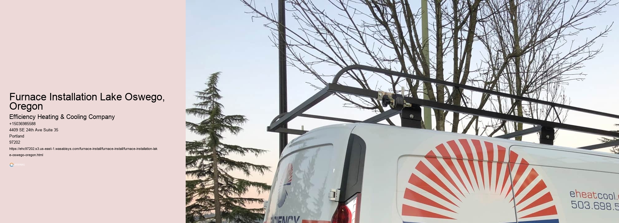 Furnace Installation Lake Oswego, Oregon