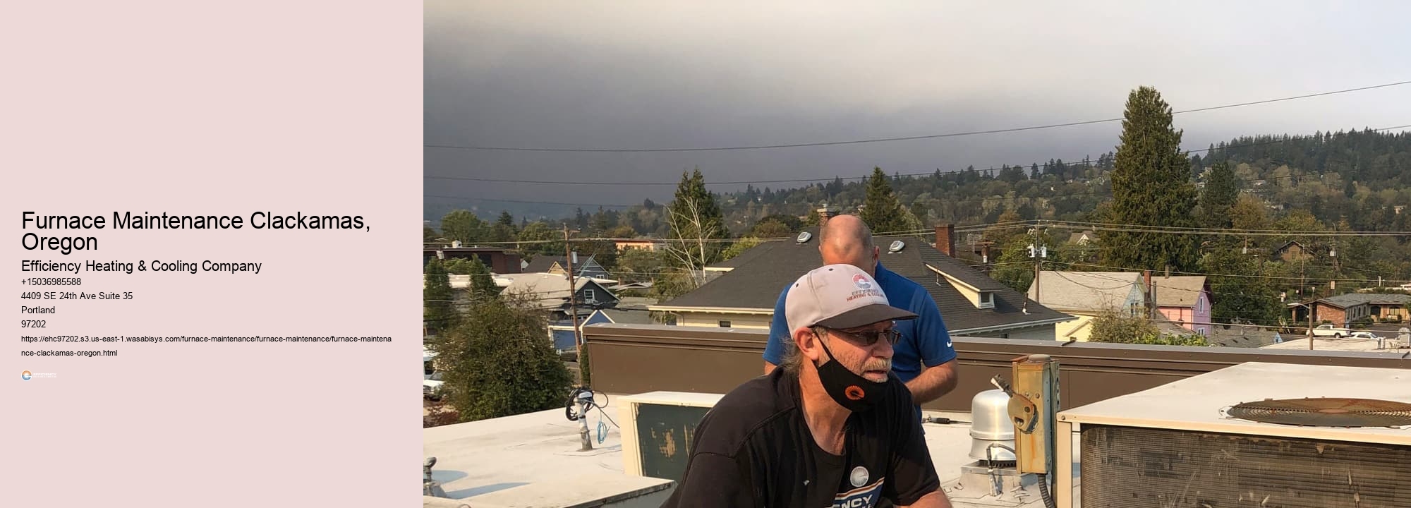 Furnace Maintenance Clackamas, Oregon