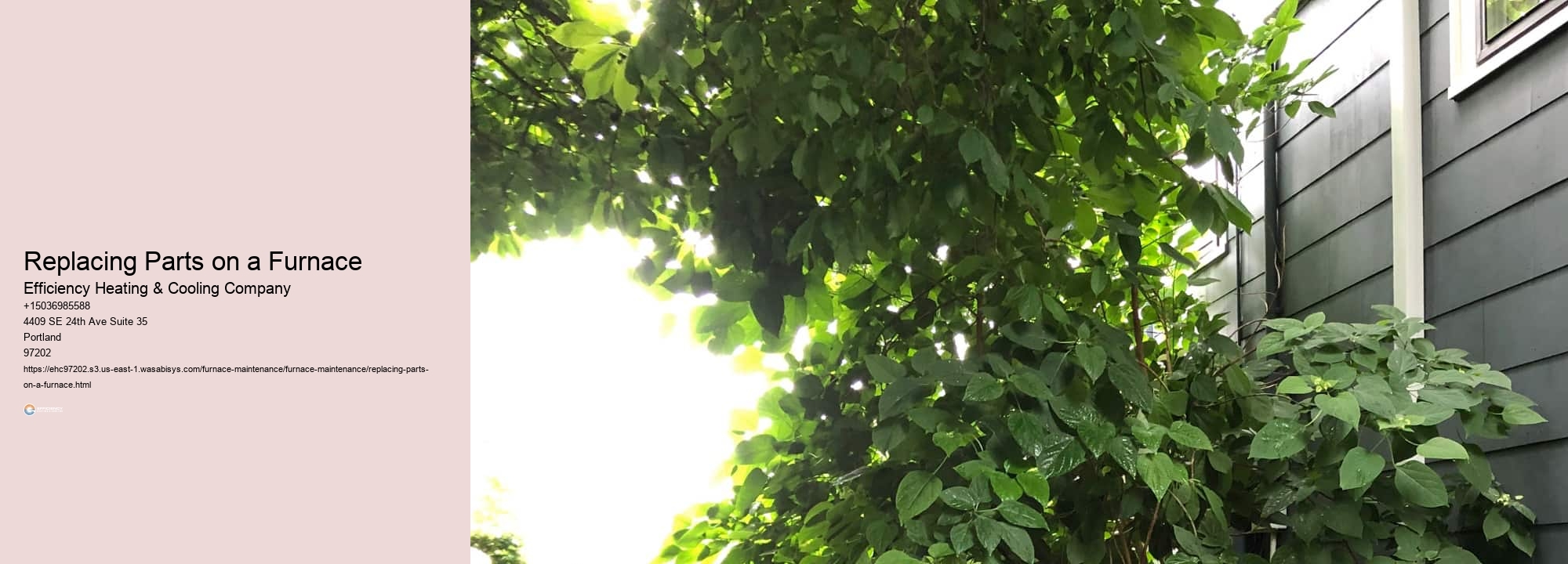 Replacing Parts on a Furnace