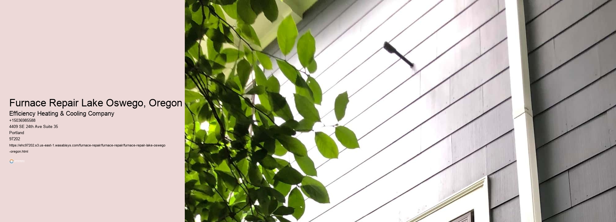 Furnace Repair Lake Oswego, Oregon